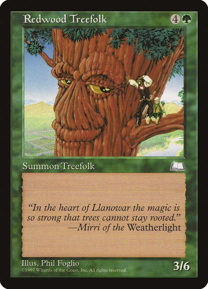 Redwood Treefolk [Weatherlight] | Good Games North