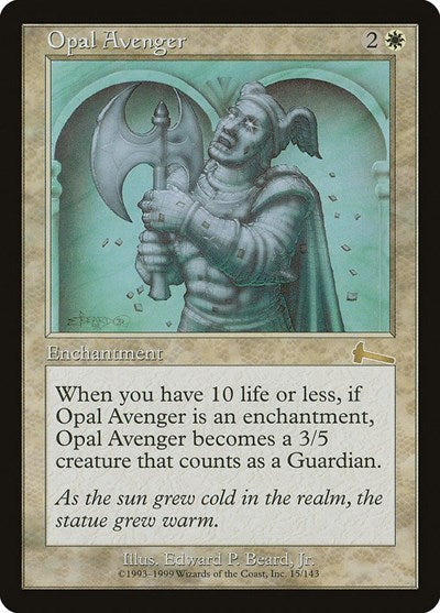 Opal Avenger [Urza's Legacy] | Good Games North