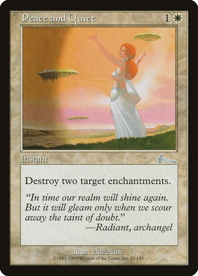 Peace and Quiet [Urza's Legacy] | Good Games North