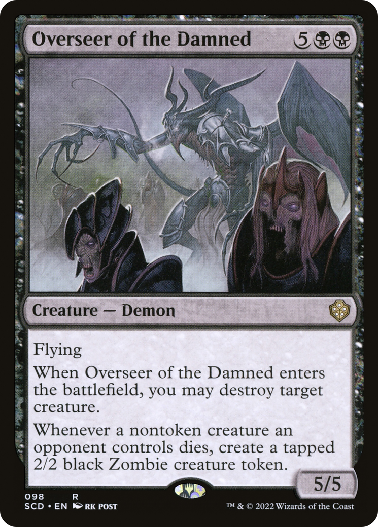 Overseer of the Damned [Starter Commander Decks] | Good Games North