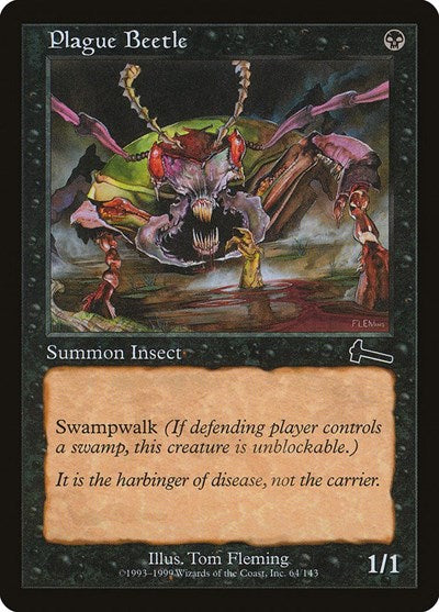 Plague Beetle [Urza's Legacy] | Good Games North