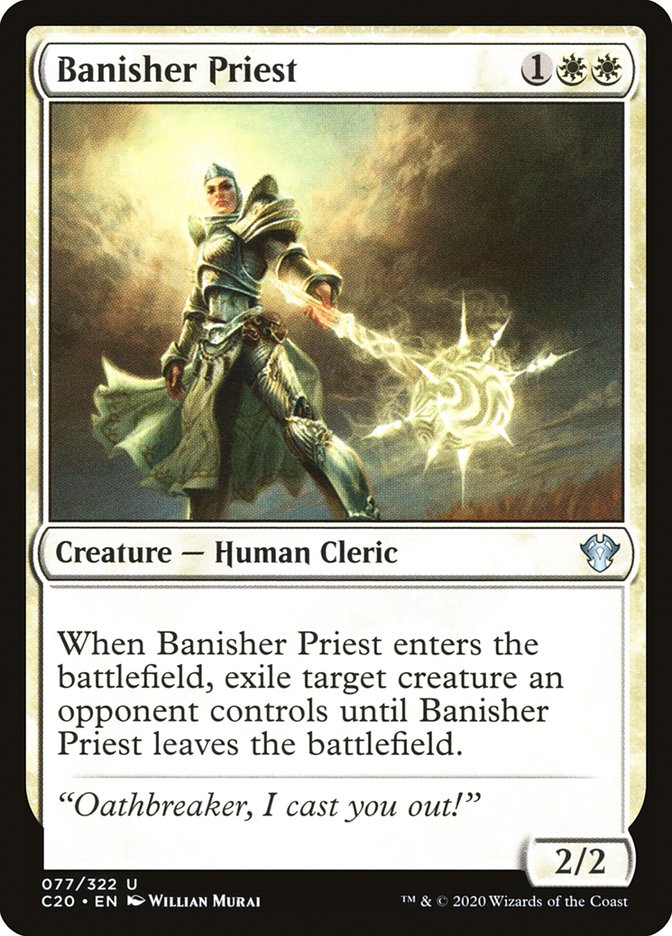 Banisher Priest [Commander 2020] | Good Games North