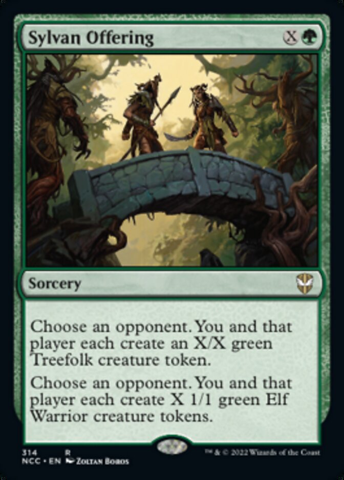 Sylvan Offering [Streets of New Capenna Commander] | Good Games North
