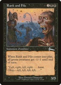 Rank and File [Urza's Legacy] | Good Games North