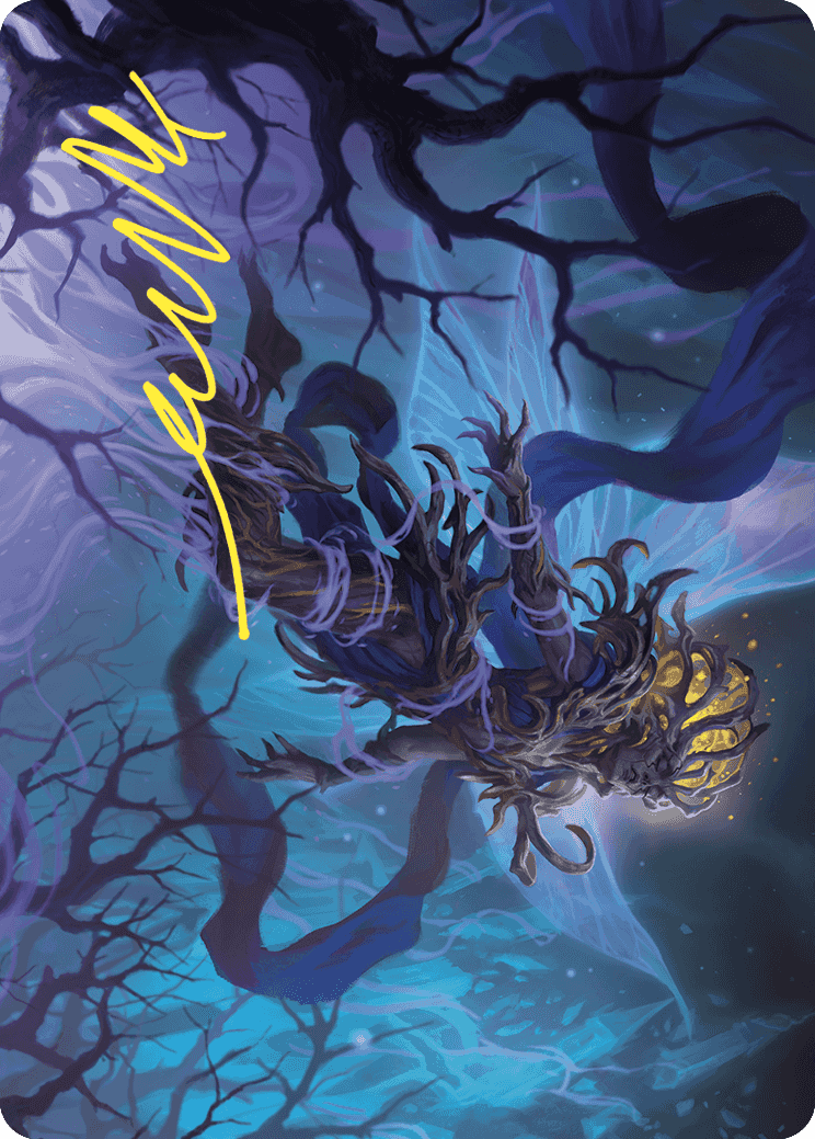 Sleep-Cursed Faerie Art Card (Gold-Stamped Signature) [Wilds of Eldraine Art Series] | Good Games North