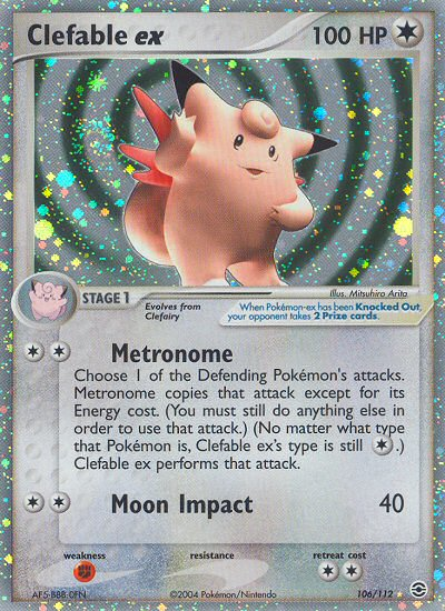 Clefable ex (106/112) [EX: FireRed & LeafGreen] | Good Games North