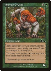 Simian Grunts [Urza's Legacy] | Good Games North