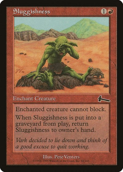 Sluggishness [Urza's Legacy] | Good Games North