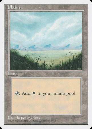 Plains (A) [Fourth Edition] | Good Games North
