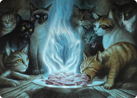 Can't Stay Away Art Card [Innistrad: Midnight Hunt Art Series] | Good Games North
