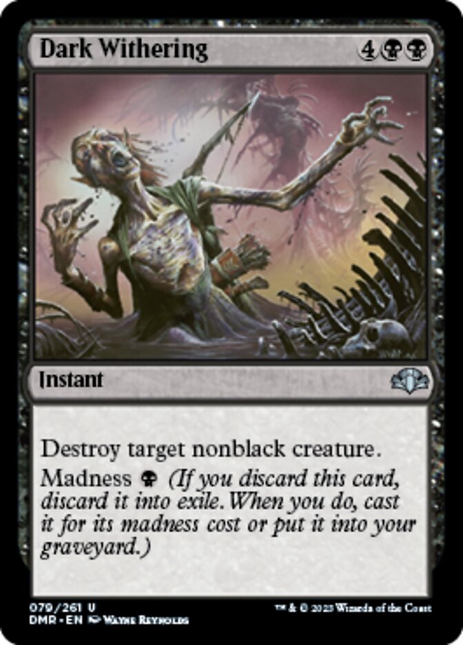 Dark Withering [Dominaria Remastered] | Good Games North