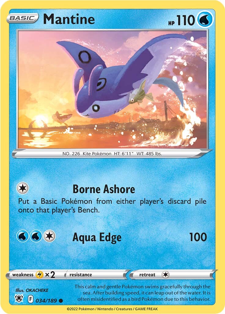 Mantine (034/189) [Sword & Shield: Astral Radiance] | Good Games North
