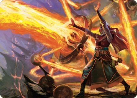 Ghitu Amplifier Art Card [Dominaria United Art Series] | Good Games North