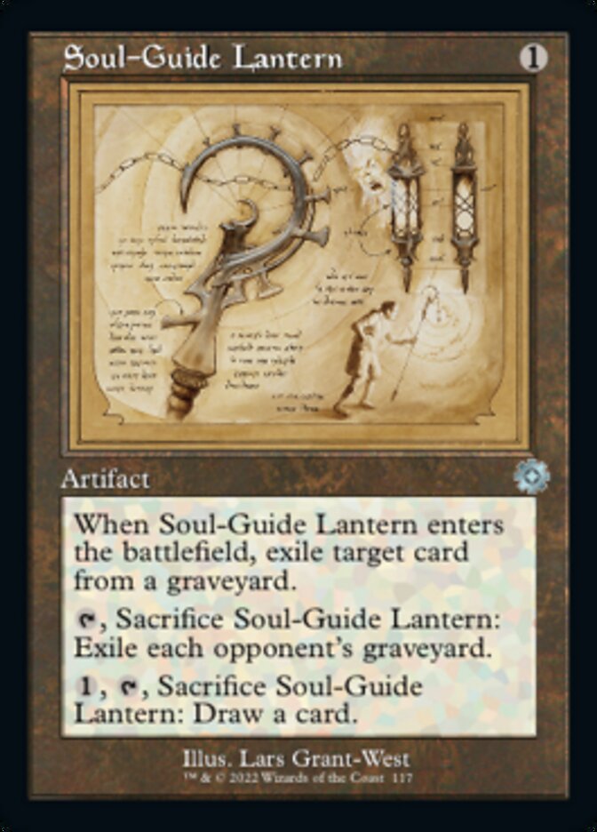 Soul-Guide Lantern (Retro Schematic) [The Brothers' War Retro Artifacts] | Good Games North