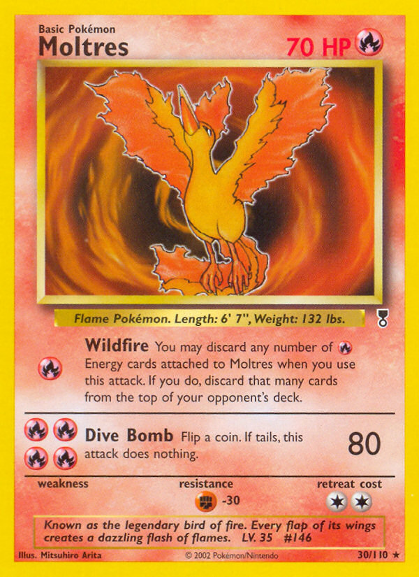 Moltres (30/110) [Legendary Collection] | Good Games North