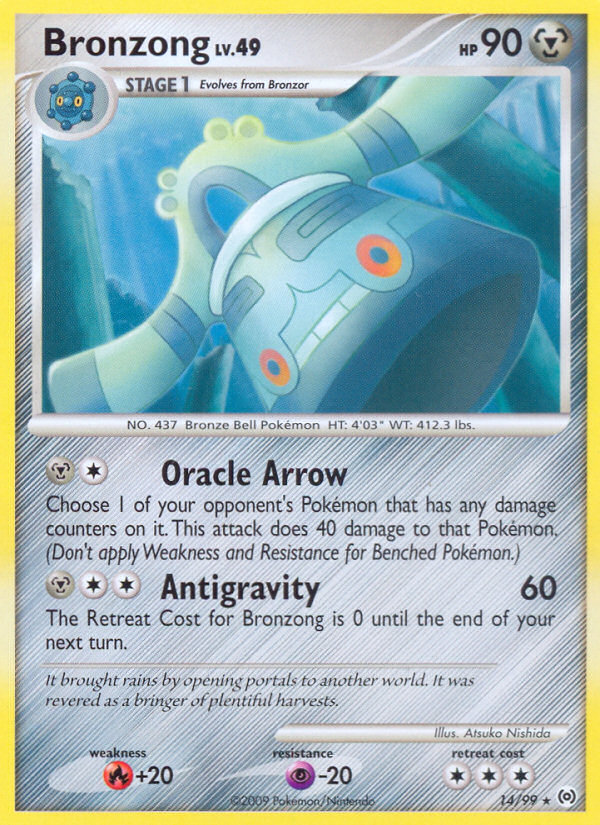 Bronzong (14/99) [Platinum: Arceus] | Good Games North