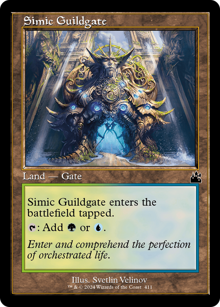 Simic Guildgate (Retro Frame) [Ravnica Remastered] | Good Games North
