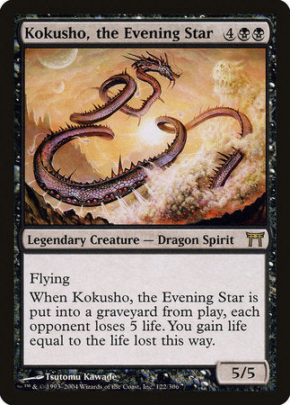 Kokusho, the Evening Star [Champions of Kamigawa] | Good Games North