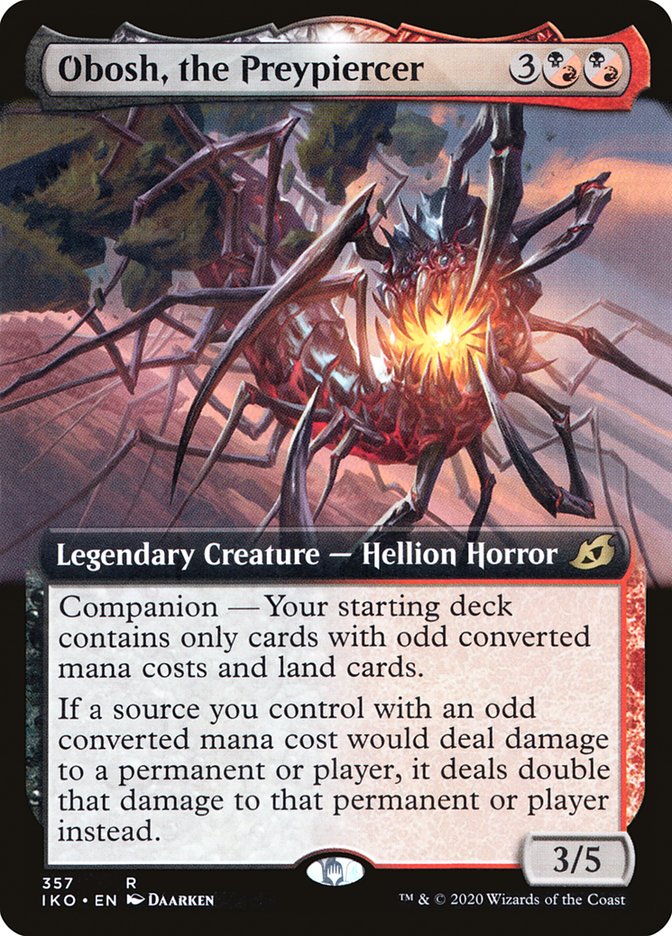 Obosh, the Preypiercer (Extended Art) [Ikoria: Lair of Behemoths] | Good Games North