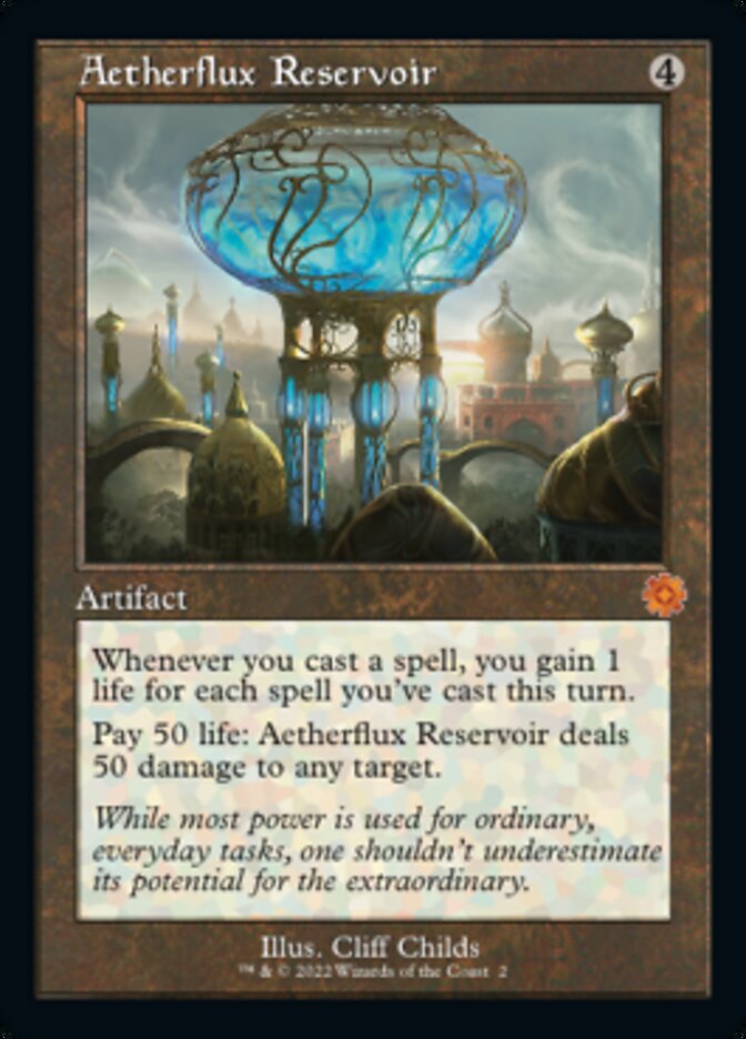 Aetherflux Reservoir (Retro) [The Brothers' War Retro Artifacts] | Good Games North
