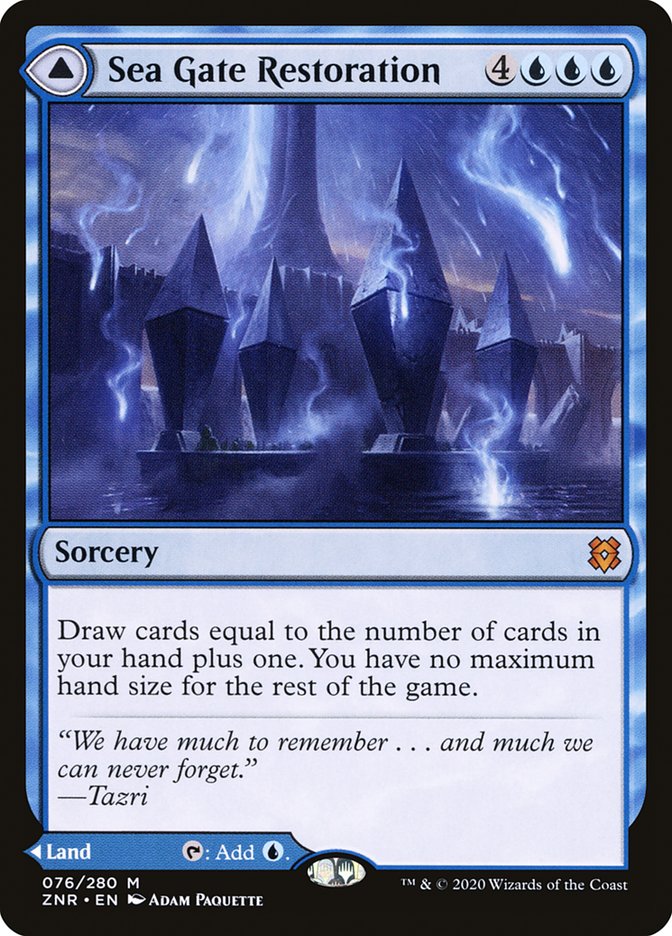 Sea Gate Restoration // Sea Gate, Reborn [Zendikar Rising] | Good Games North