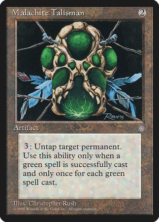 Malachite Talisman [Ice Age] | Good Games North