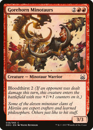 Gorehorn Minotaurs [Duel Decks: Mind vs. Might] | Good Games North