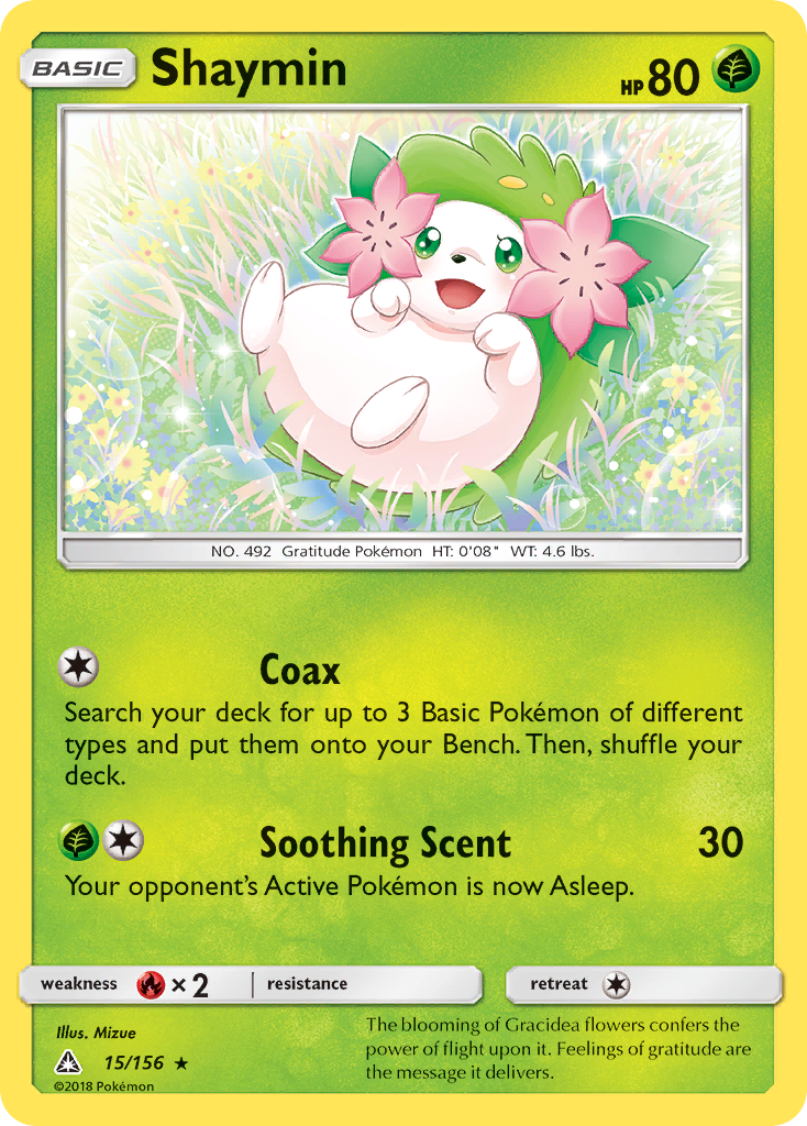 Shaymin (15/156) [Sun & Moon: Ultra Prism] | Good Games North