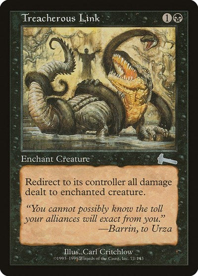 Treacherous Link [Urza's Legacy] | Good Games North