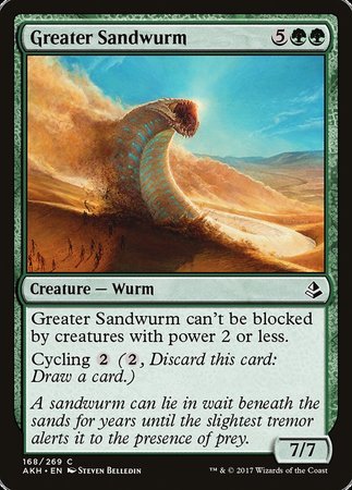 Greater Sandwurm [Amonkhet] | Good Games North