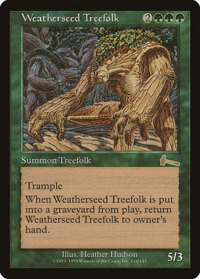 Weatherseed Treefolk [Urza's Legacy] | Good Games North
