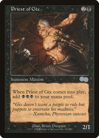 Priest of Gix [Urza's Saga] | Good Games North