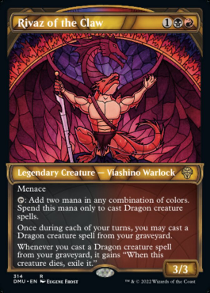 Rivaz of the Claw (Showcase) [Dominaria United] | Good Games North