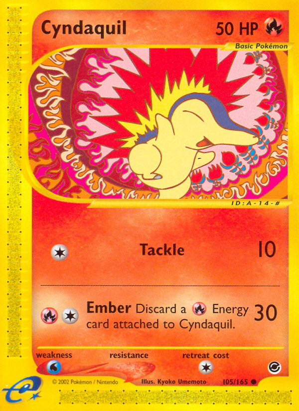 Cyndaquil (105/165) [Expedition: Base Set] | Good Games North