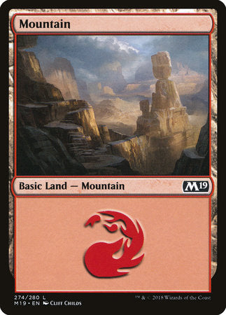 Mountain (274) [Core Set 2019] | Good Games North