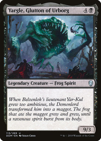 Yargle, Glutton of Urborg [Dominaria] | Good Games North