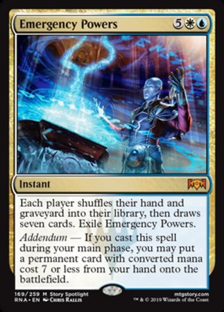 Emergency Powers [Ravnica Allegiance] | Good Games North