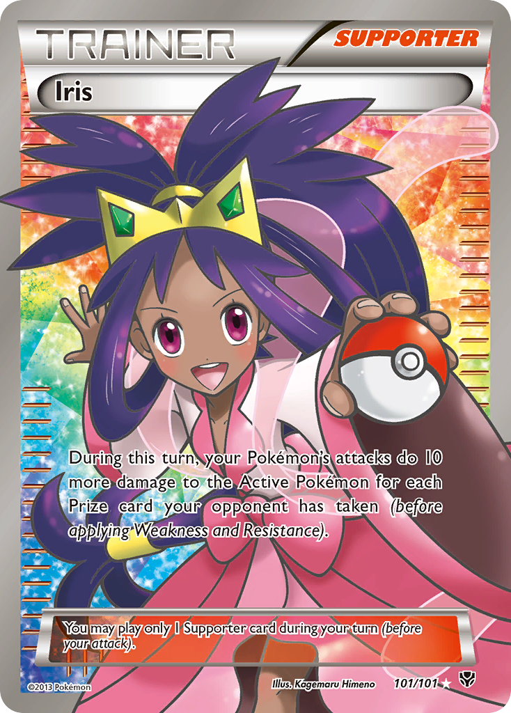 Iris (101/101) [Black & White: Plasma Blast] | Good Games North