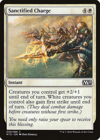 Sanctified Charge [Magic 2015] | Good Games North
