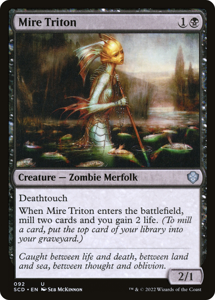 Mire Triton [Starter Commander Decks] | Good Games North