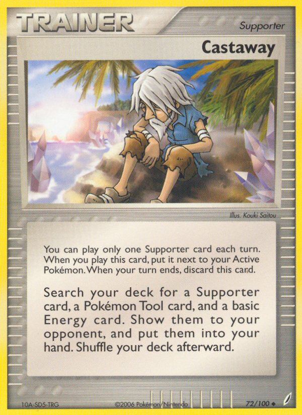 Castaway (72/100) [EX: Crystal Guardians] | Good Games North