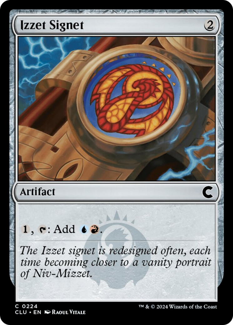 Izzet Signet [Ravnica: Clue Edition] | Good Games North