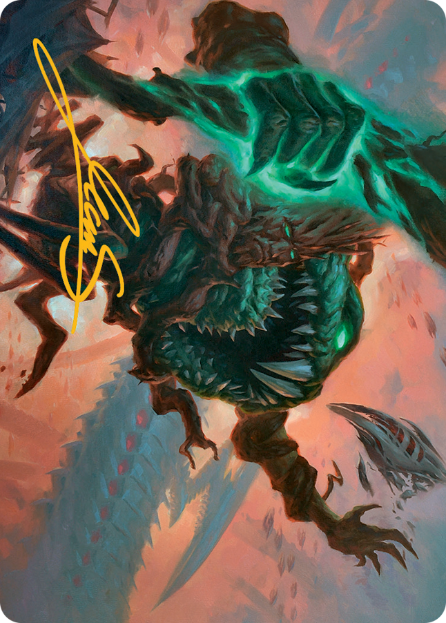 Yargle and Multani Art Card (Gold-Stamped Signature) [March of the Machine Art Series] | Good Games North