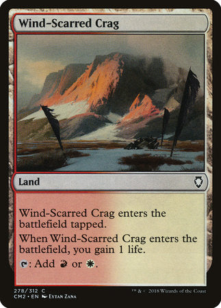 Wind-Scarred Crag [Commander Anthology Volume II] | Good Games North