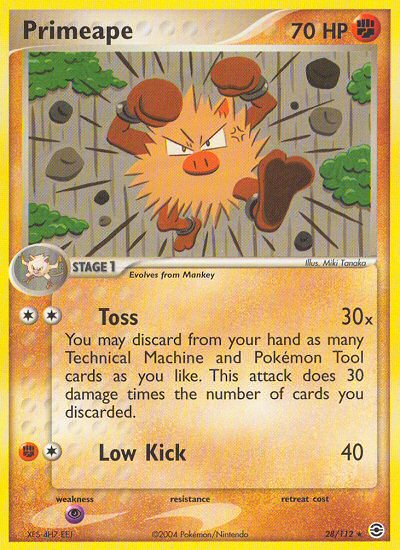 Primeape (28/112) [EX: FireRed & LeafGreen] | Good Games North