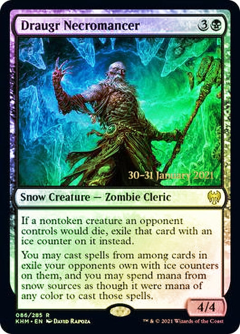 Draugr Necromancer  [Kaldheim Prerelease Promos] | Good Games North