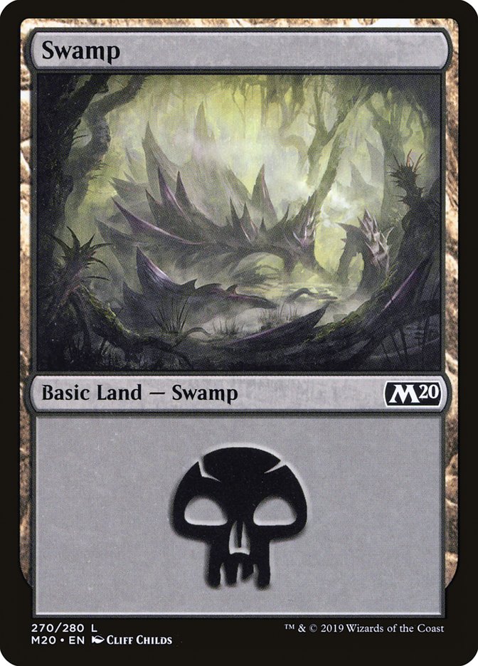 Swamp (#270) [Core Set 2020] | Good Games North