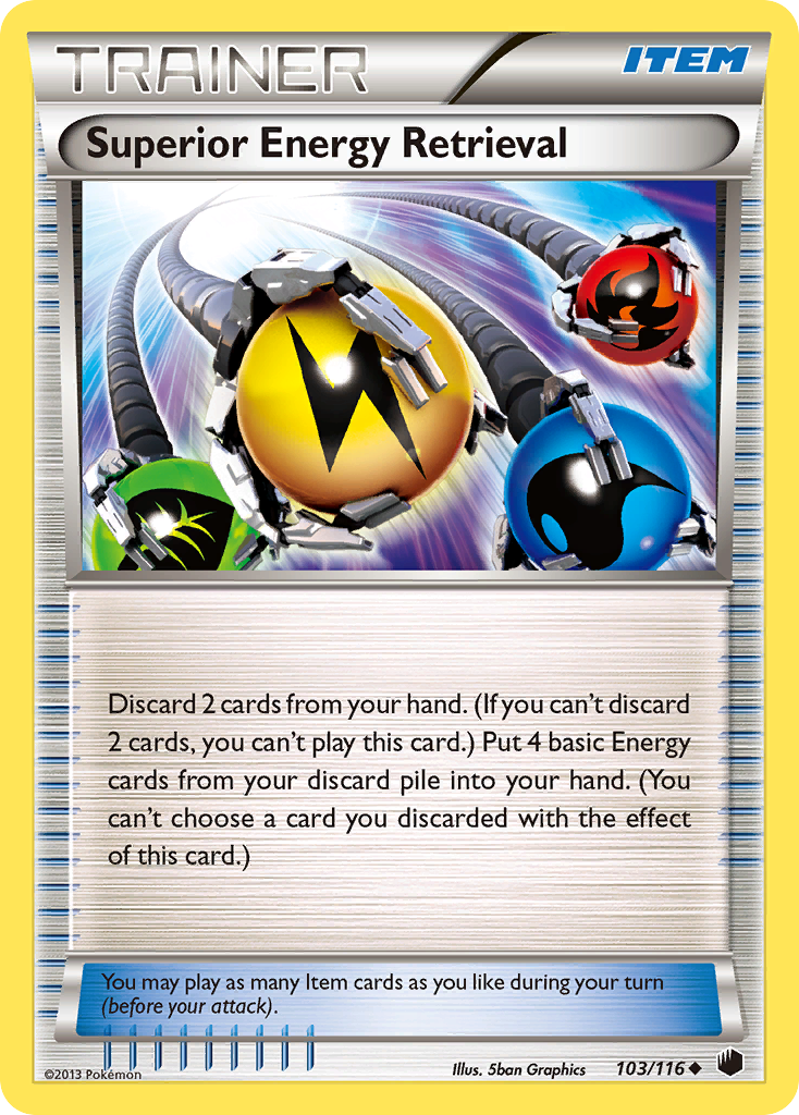 Superior Energy Retrieval (103/116) [Black & White: Plasma Freeze] | Good Games North