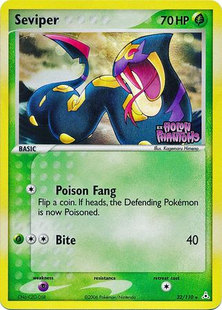 Seviper (32/110) (Stamped) [EX: Holon Phantoms] | Good Games North