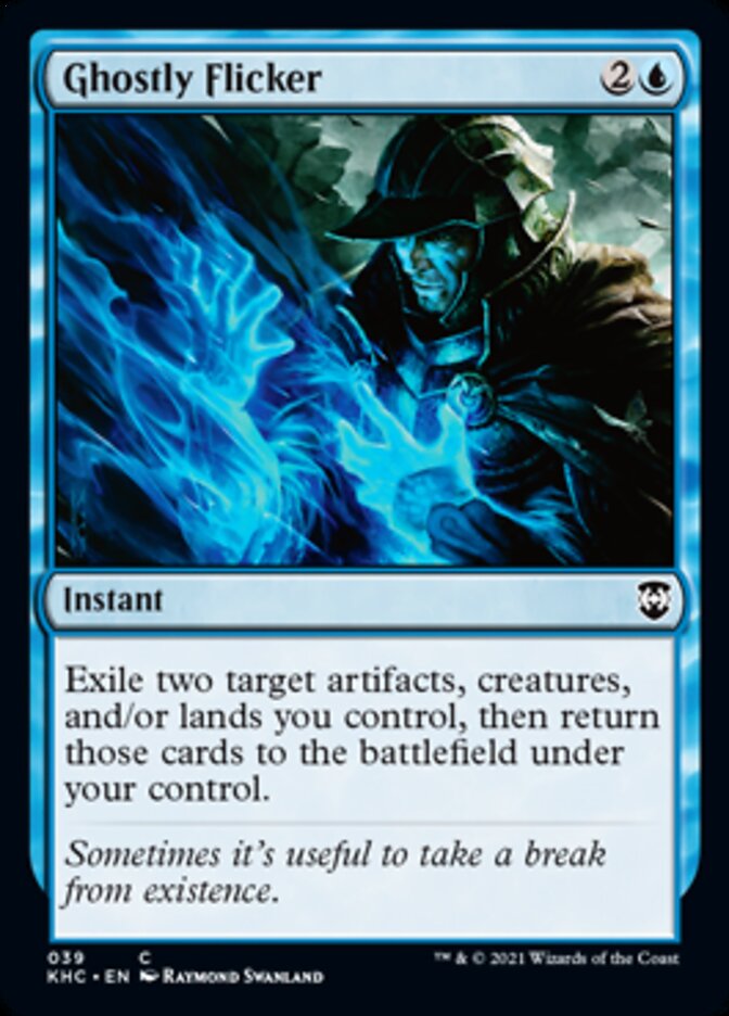 Ghostly Flicker [Kaldheim Commander] | Good Games North